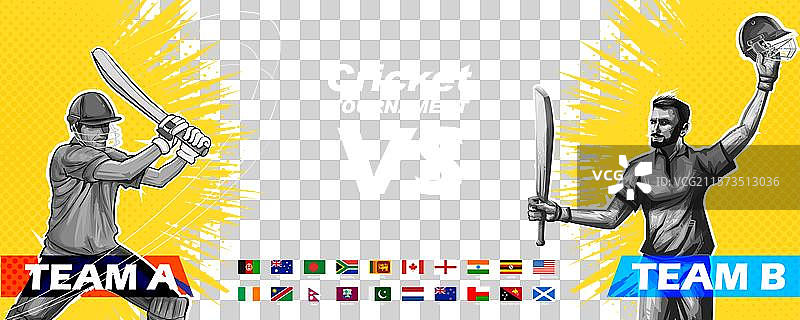 2024年板球锦标赛中的击球手图片素材