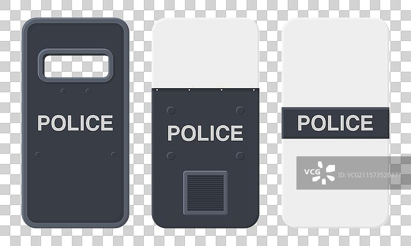 警察防弹盾牌图标图片素材