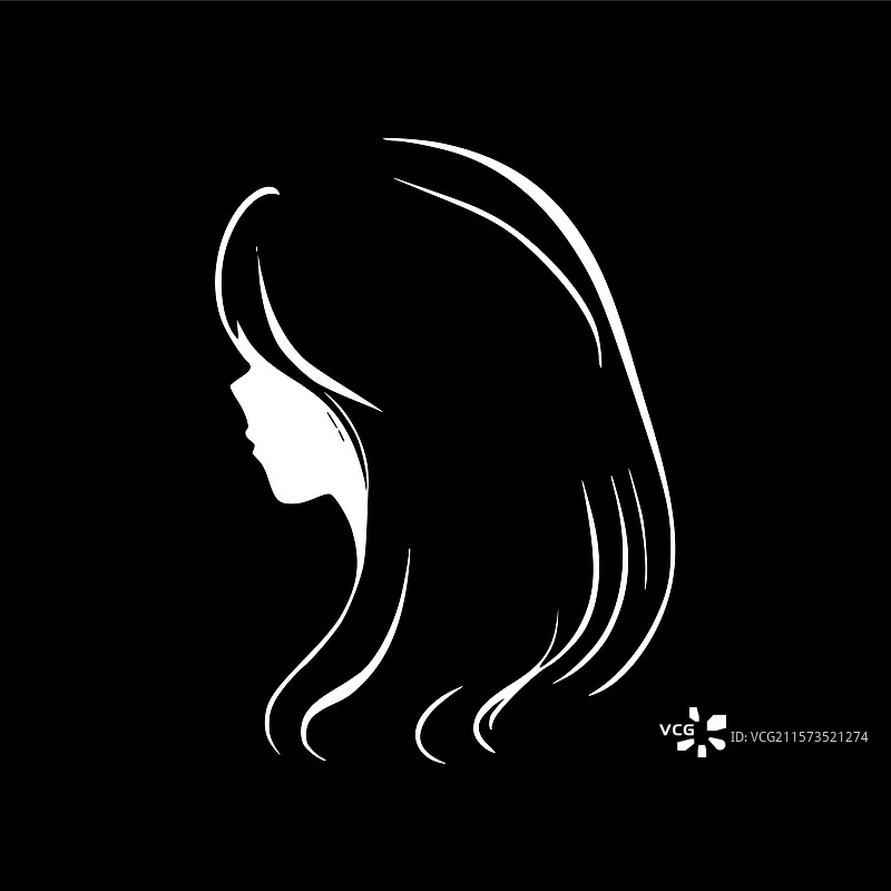 黑白发色图片素材