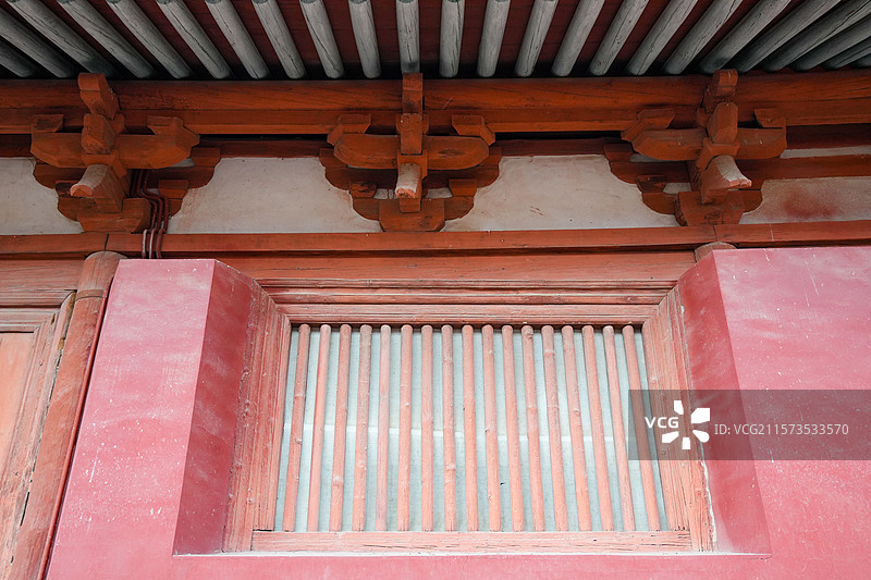 山西省忻州市繁峙县，全国文保岩山寺图片素材