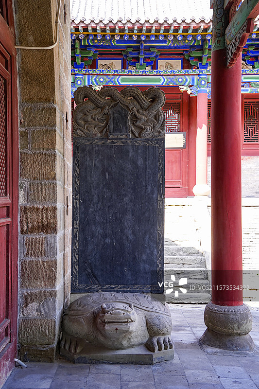 山西交城卦山天宁寺图片素材