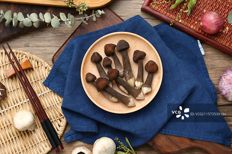 黑鸡枞图片素材