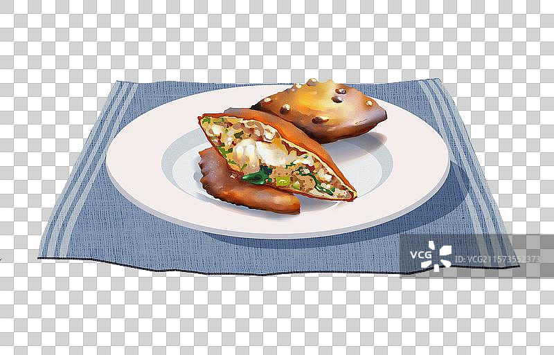 海蛎饼福建美食图片素材