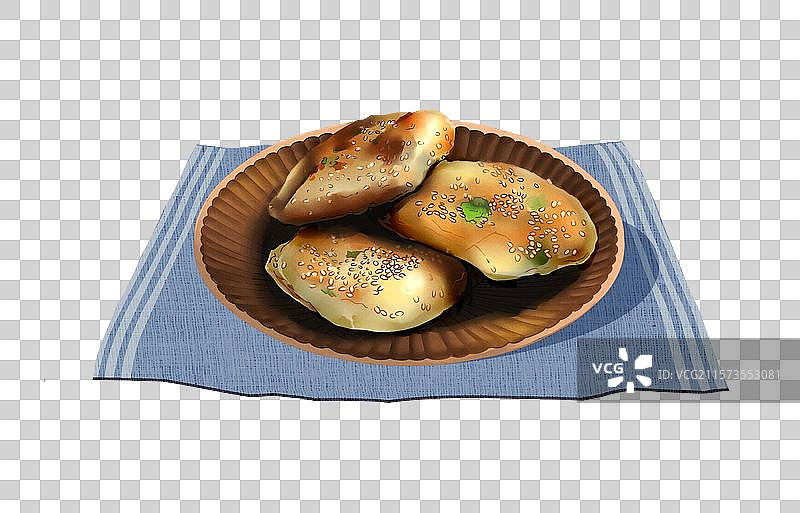 光饼福州小吃图片素材
