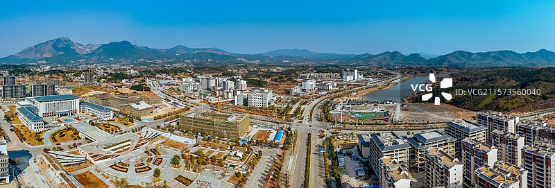 苍梧县 石桥镇 乌海线 龙盘村 城市 航拍图片素材