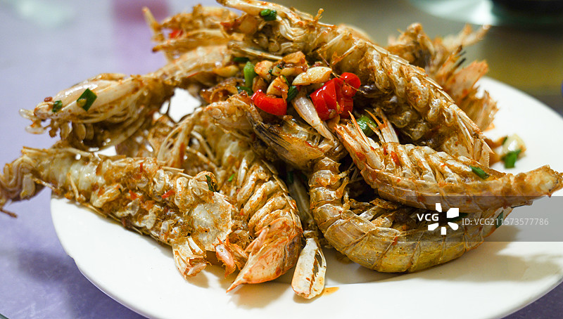 皮皮虾海鲜虾爬子图片素材