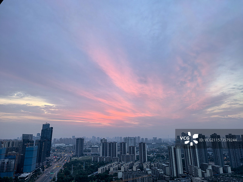 成都东郊蝴蝶云图片素材