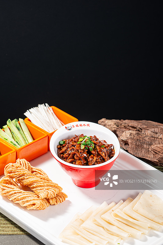 京酱肉丝图片素材