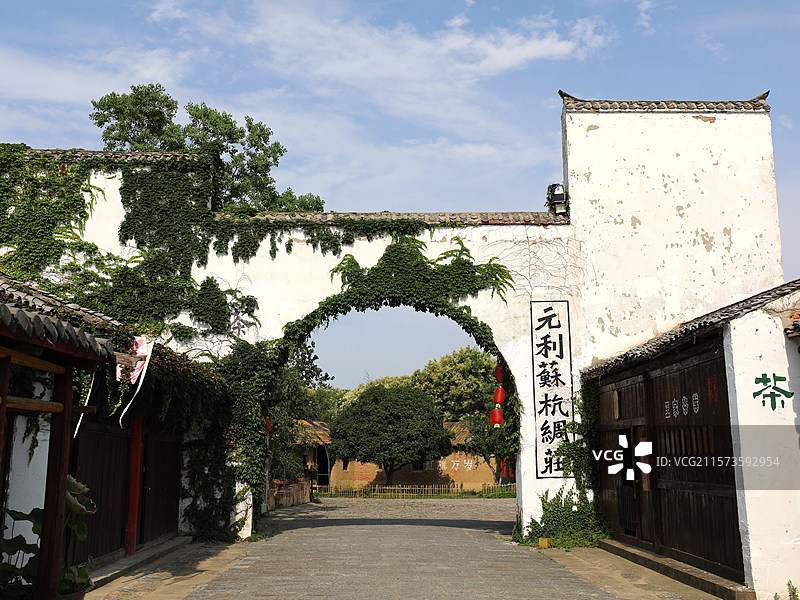 淮南焦岗湖影视城 安徽省稀缺4A级旅游景区图片素材