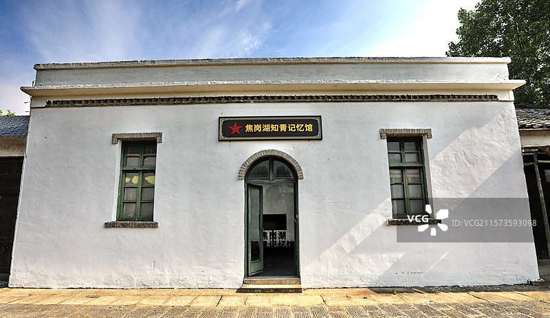 淮南焦岗湖影视城 安徽省稀缺4A级旅游景区图片素材