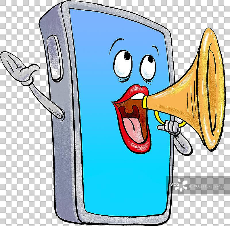 元素：手机，骗子，网络钓鱼，宣传，上当图片素材