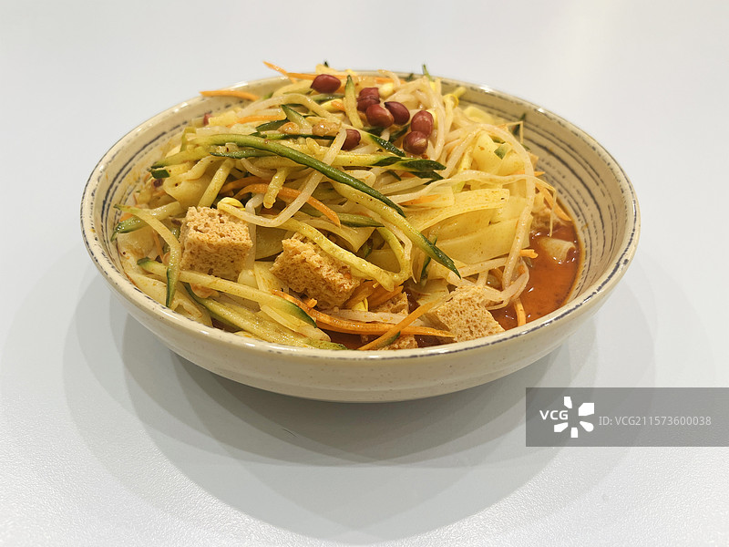 陕西手工凉皮图片素材