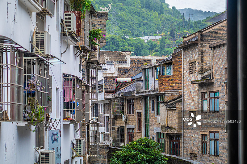 贵州省  黔东南 苗族侗族自治州 镇远县 镇远古镇图片素材