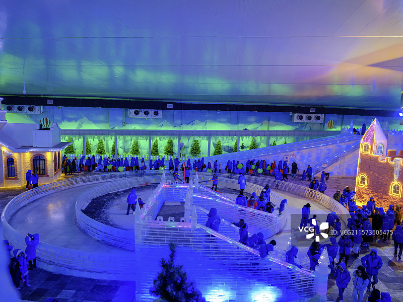 云南石林冰雪大世界图片素材