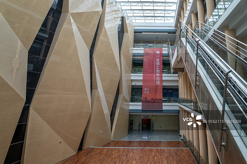 陕西西安西北大学博物馆图片素材