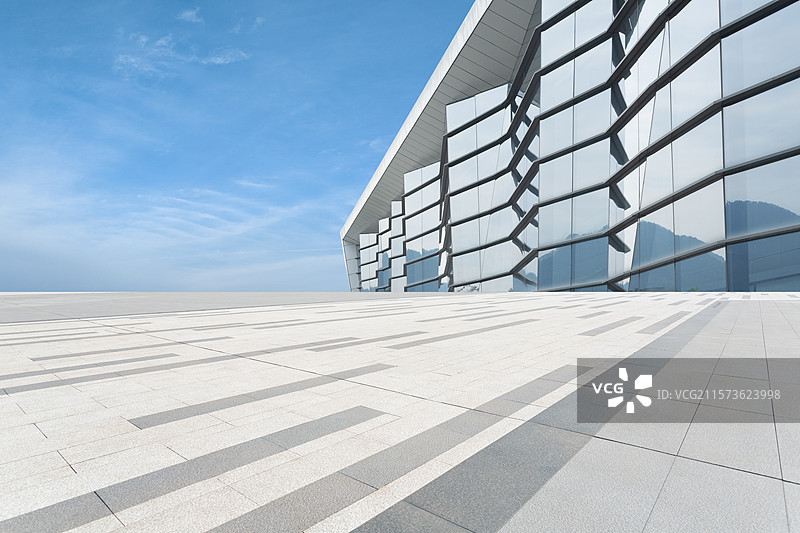 现代建筑城市广场地面图片素材
