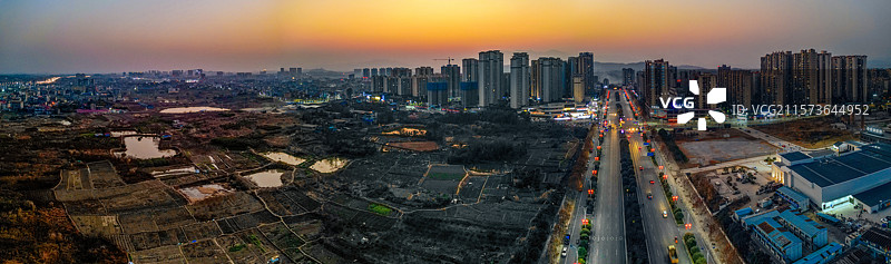 道县 水南村 潇水中路 西洲公园 城市图片素材