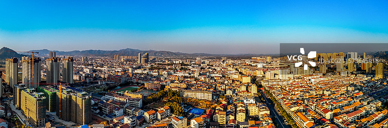 临湘市 长安西路 杜家垄 城市 航拍图片素材