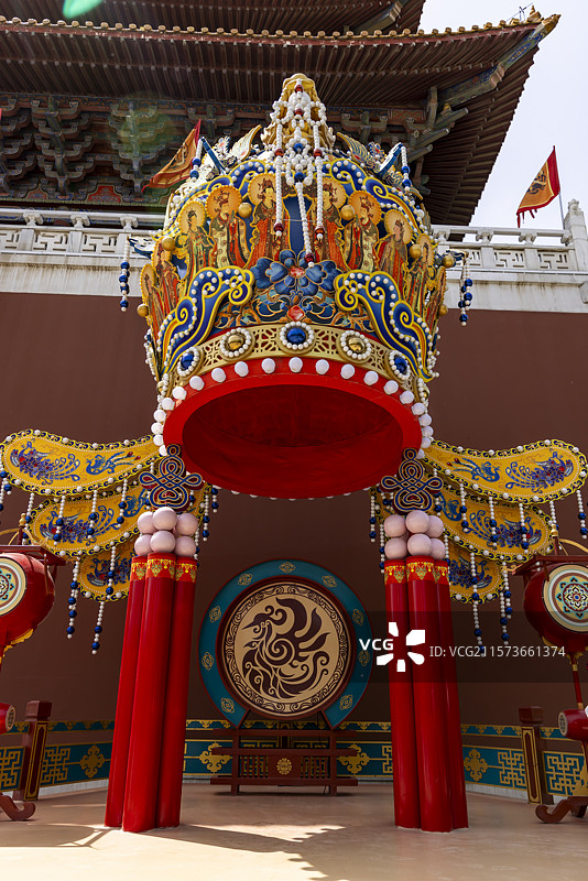 河南开封清明上河园图片素材