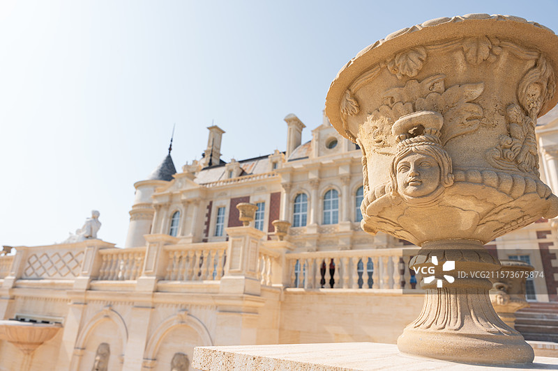 新疆石河子地标 张裕巴保男爵酒庄图片素材