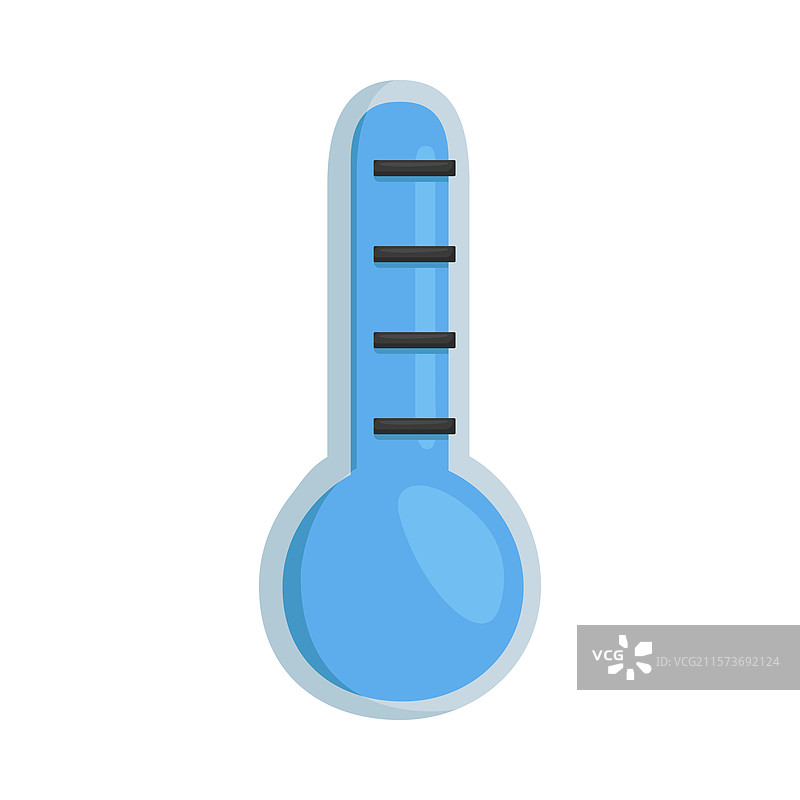 寒冷的温度计标志表情图标图片素材
