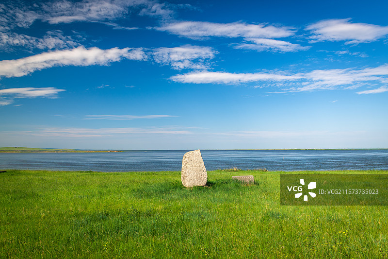 内蒙古呼伦贝尔呼和诺尔草原风景图片素材