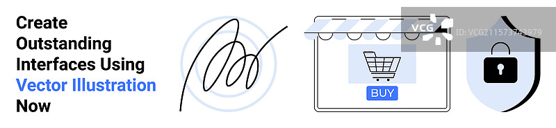 电子商务安全与数字交易图片素材