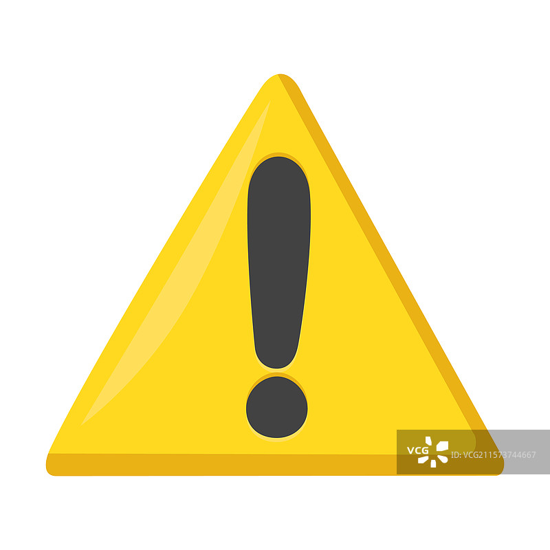 警告表情符号图标图片素材