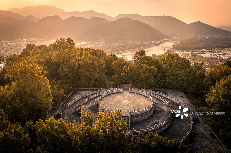 浙江临海台州府城望天台图片素材