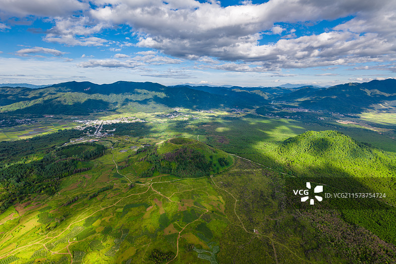 云南保山市腾冲火山群公园/腾冲火山国家公园/保山市火山热海旅游区/腾冲火山地热国家地质公园图片素材