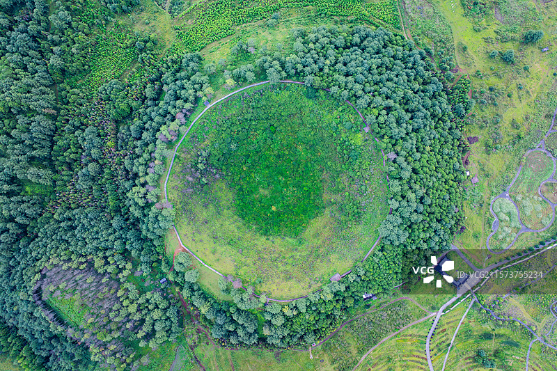 云南保山市腾冲火山群公园/腾冲火山国家公园/保山市火山热海旅游区/腾冲火山地热国家地质公园4K视频图片素材