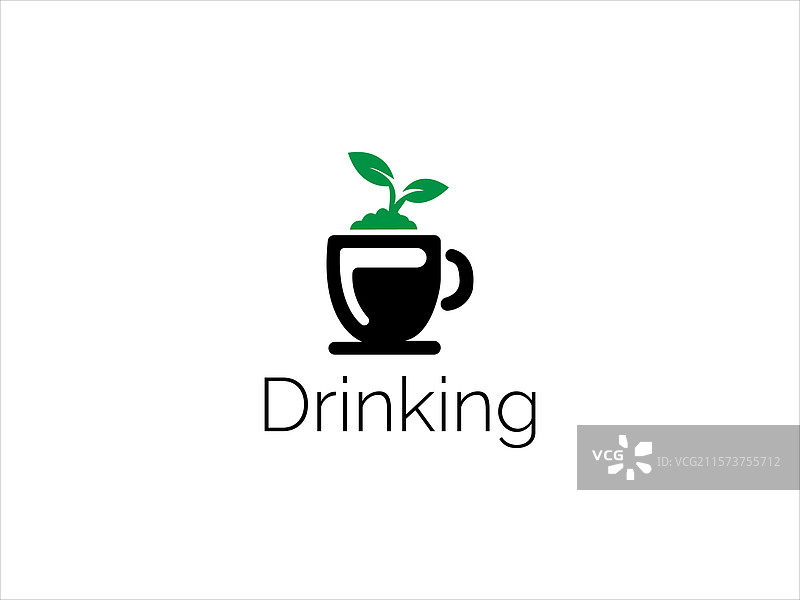 饮品标志设计图片素材