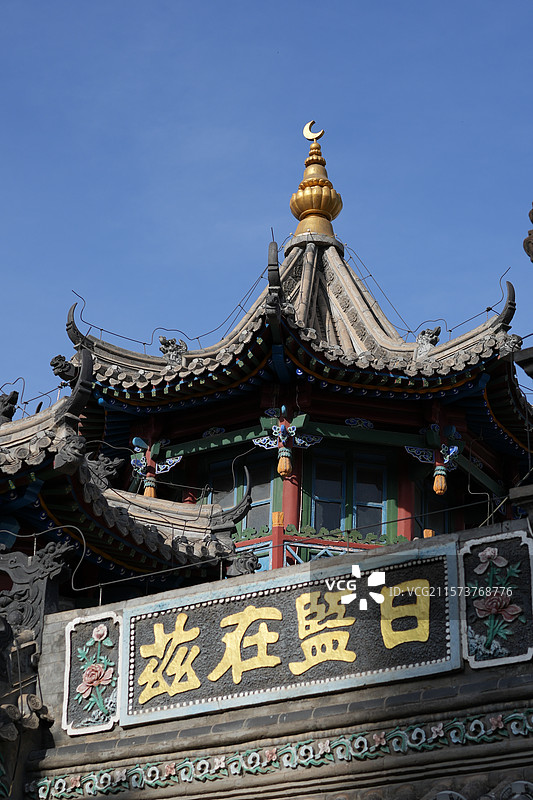 内蒙古呼和浩特清真大寺图片素材