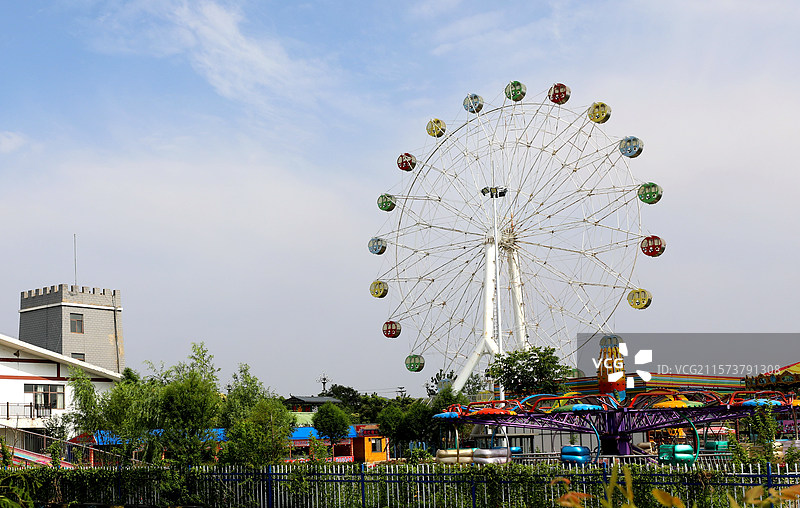 淮南焦岗湖影视城 安徽省稀缺4A级旅游景区图片素材