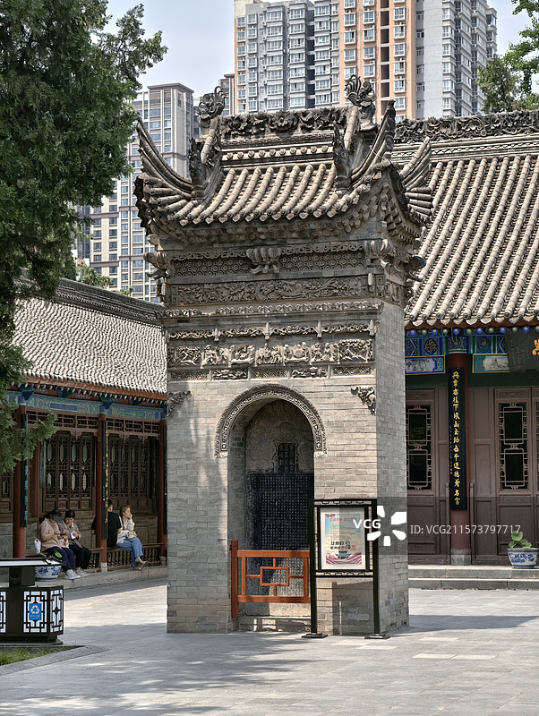 西安 八仙庵 八仙宫图片素材