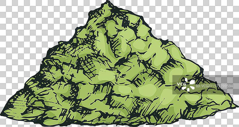 一堆由茶叶制成的抹茶粉图片素材