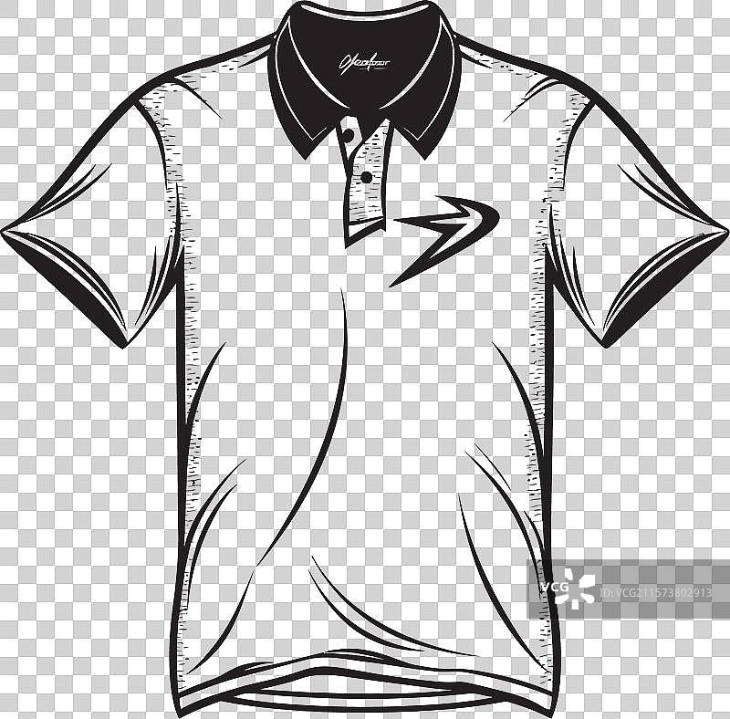 时尚的Polo衫标志图标城市风格图片素材