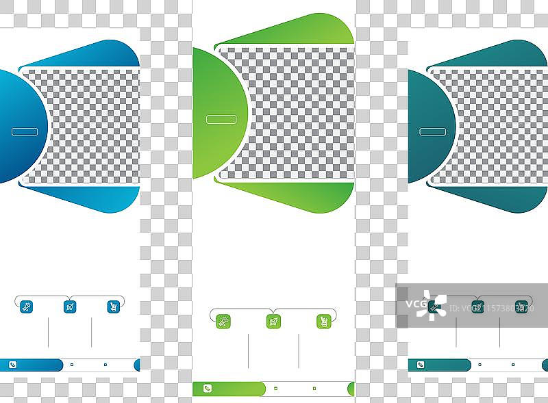 创新的商业拉网展架模板图片素材