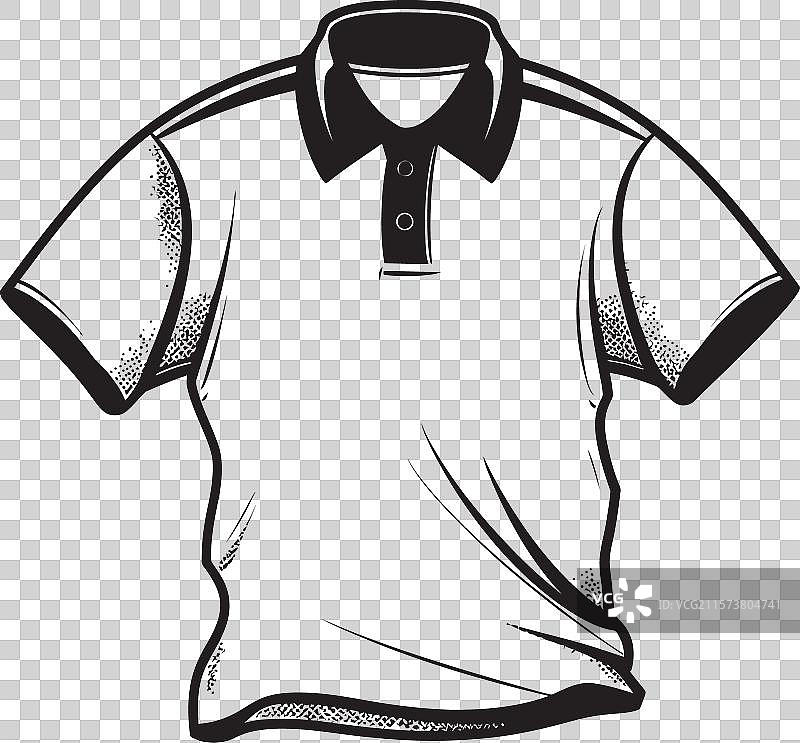 休闲舒适的Polo衫标志设计，适合运动穿着图片素材