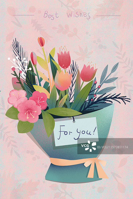 花束插画图片素材