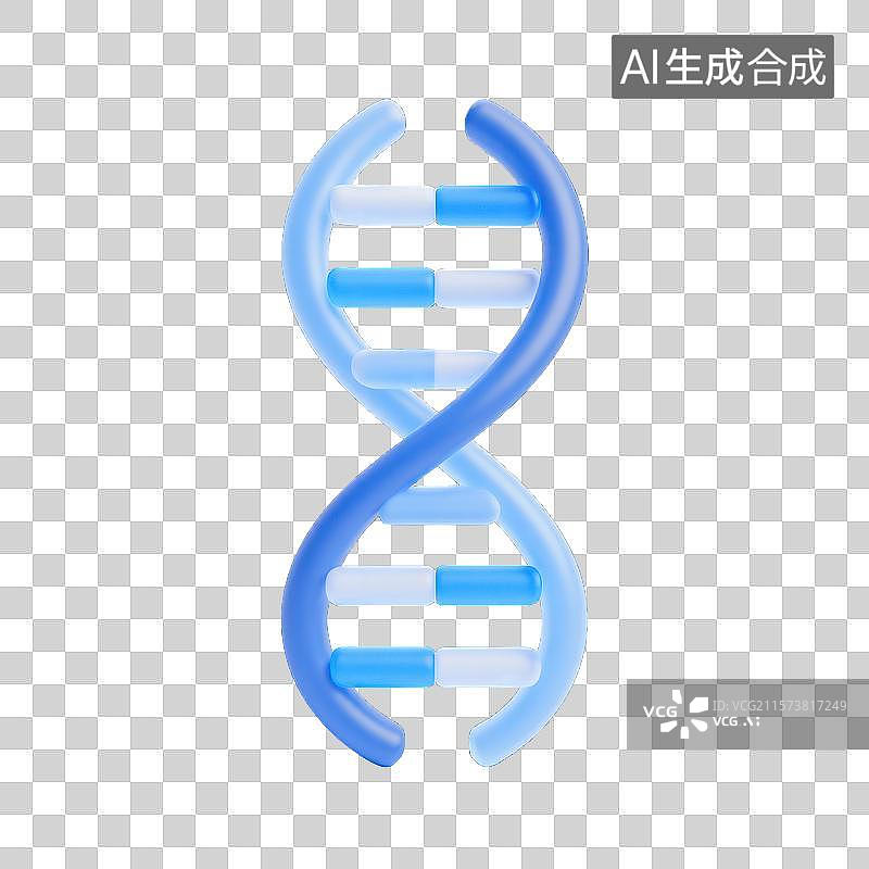 【AI数字艺术】生命科学的微观探索，基因科学DNA，遗传图片素材