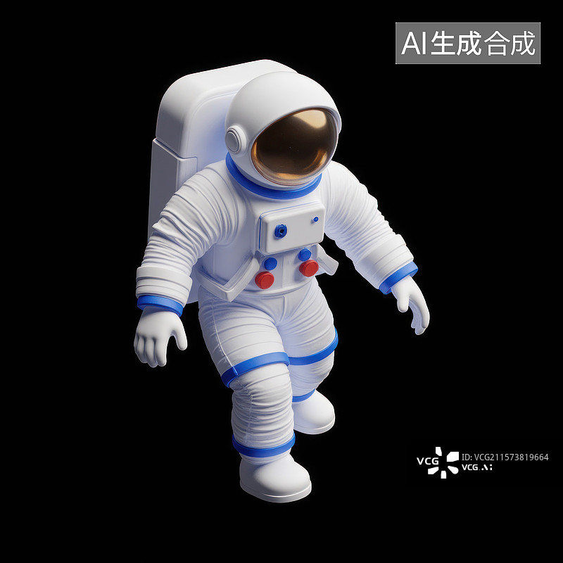 【AI数字艺术】未来科技探索者，宇航员，宇宙太空科技航天图片素材