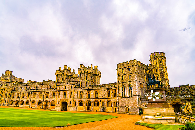 英国英格兰东南部区域伯克郡温莎堡图片素材