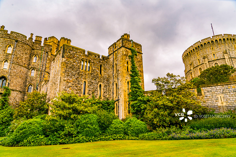 英国英格兰东南部区域伯克郡温莎堡图片素材