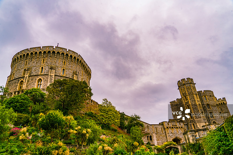 英国英格兰东南部区域伯克郡温莎堡图片素材