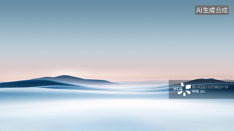 【AI数字艺术】抽象山水背景图片素材