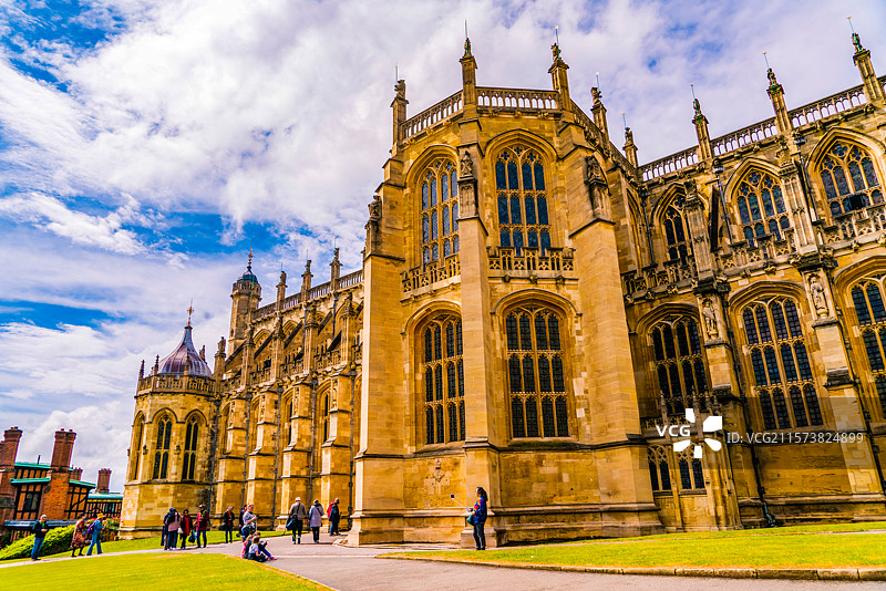 英国英格兰东南部区域伯克郡温莎堡图片素材