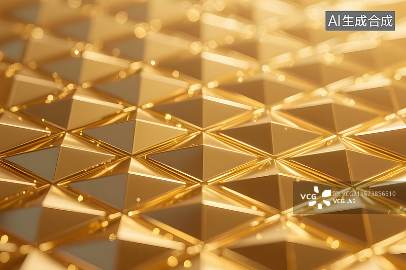 【AI数字艺术】金色背景图片素材