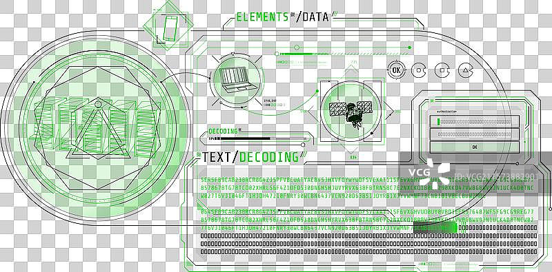 处理服务器数据的HUD界面与文本图片素材