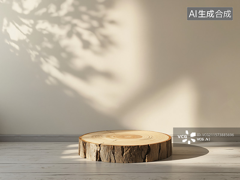 【AI数字艺术】自然光影舞台图片素材